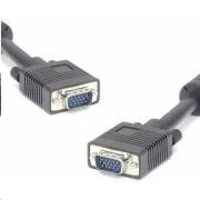 PREMIUMCORD HQ monitor kábel (koax) 2x ferrit, SVGA 15p, DDC2, 3xCoax 8 magok, 2m