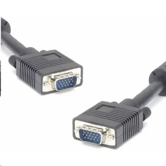 PREMIUMCORD HQ monitor kábel (koax) 2x ferrit, SVGA 15p, DDC2, 3xCoax 8 magok, 2m