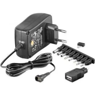 Goobay univerzális hálózati adapter 230V / 3-12V DC 1500mA Goobay univerzális hálózati adapter 230V / 3-12V DC 1500mA