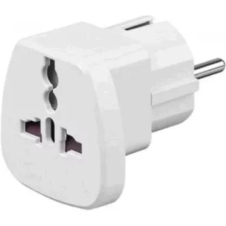 Goobay Univerzális utazási adapter külföldi készülékekhez a CZ IEC 320 C13 aljzathoz Goobay Univerzális utazási adapter külföldi készülékekhez a CZ IEC 320 C13 aljzathoz
