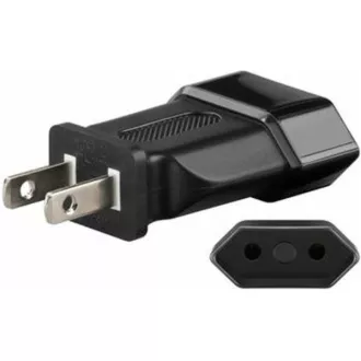 Goobay Travel adapter USA / Japán készülékekhez és töltőkhöz európai csatlakozóval
