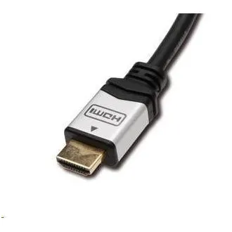 PREMIUMCORD HDMI A – HDMI A M/M kábel, 1 m, aranyozott és fém HQ csatlakozók