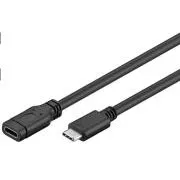 PREMIUMCORD USB-C hosszabbító kábel (USB 3.1 generáció 1), C/M - C/F, 2m
