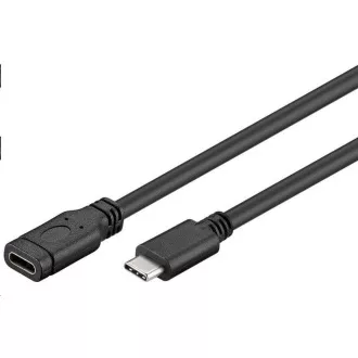 PREMIUMCORD USB-C hosszabbító kábel (USB 3.1 generáció 1), C/M - C/F, 2m PREMIUMCORD USB-C hosszabbító kábel (USB 3.1 generáció 1), C/M - C/F, 2m