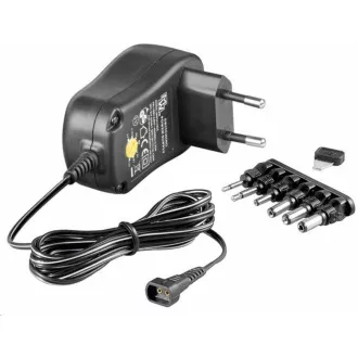 Goobay univerzális hálózati adapter 230V / 3-12V DC 1000mA Goobay univerzális hálózati adapter 230V / 3-12V DC 1000mA