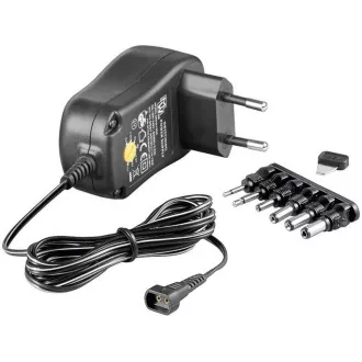Goobay univerzális hálózati adapter 230V / 3-12V DC 1000mA Goobay univerzális hálózati adapter 230V / 3-12V DC 1000mA