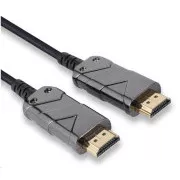 PREMIUMCORD Ultra High Speed HDMI 2.1 optikai kábel 8K@60Hz, aranyozott 25m
