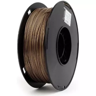 GEMBIRD 3D nyomtatószál (izzószál) PLA PLUS, 1,75 mm, 1 kg, arany metál GEMBIRD 3D nyomtatószál (izzószál) PLA PLUS, 1,75 mm, 1 kg, arany metál