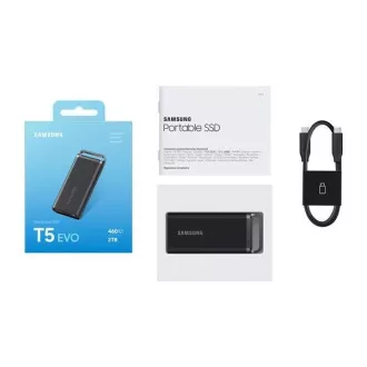 Samsung külső SSD T5 EVO - 2TB - Fekete