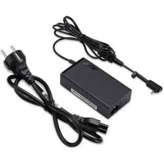 Acer Adapter 65W_3PHY BLK ADAPTER - EU TÁPKÁBEL (KERESKEDELMI CSOMAG) Chromebookhoz, S7, V13 és SW5 + 173