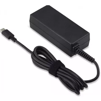 ACER 45W_USB Type C adapter, fekete - USB C-vel rendelkező eszközökhöz, EU TÁPKÁBEL (RETAIL PACK)