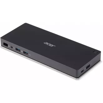 ACER TYPE-C DOKKOLÓ II, FEKETE, EU TÁPKÁBEL ADK810