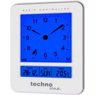 TechnoLine WT 745W - Ébresztőóra analóg LCD kijelzővel és hőmérővel