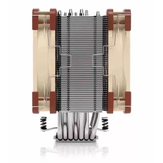 NOCTUA CPU-hűtő NH-U12A, 2x 120mm, LGA1851, AM5, barna/ezüst