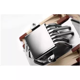 NOCTUA CPU-hűtő NH-U12A, 2x 120mm, LGA1851, AM5, barna/ezüst