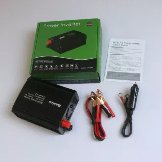 EUROCASE feszültség átalakító DC / AC 12V / 230V, 300W, USB EUROCASE feszültség átalakító DC / AC 12V / 230V, 300W, USB