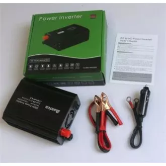 EUROCASE feszültség átalakító DC / AC 12V / 230V, 300W, USB EUROCASE feszültség átalakító DC / AC 12V / 230V, 300W, USB