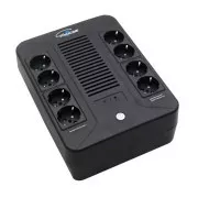 EUROCASE UPS EA200PLUS 1000VA-EVO line interaktív (8x aljzat)