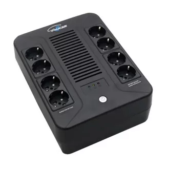 EUROCASE UPS EA200PLUS 1000VA-EVO line interaktív (8x aljzat)