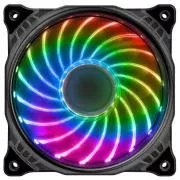 EUROCASE RGB ventilátor 120mm (FullControl spot Led)