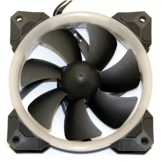 EUROCASE RGB 120mm-es ventilátor (Turbine blade, FullControl Led)