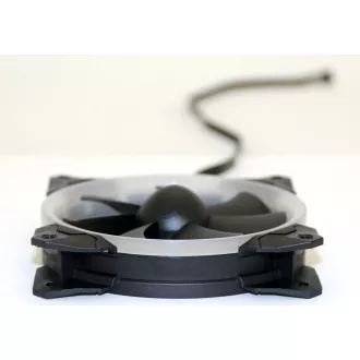 EUROCASE RGB 120mm-es ventilátor (Turbine blade, FullControl Led)