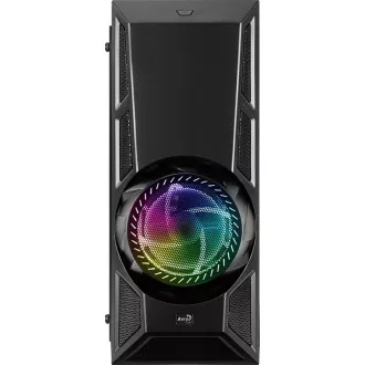 AEROCOOL AeroEngine RGB, Mid tower, 1x USB 3.0, 2x USB 2.0, 2x audio, tápegység nélkül