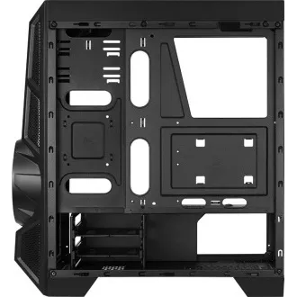 AEROCOOL AeroEngine RGB, Mid tower, 1x USB 3.0, 2x USB 2.0, 2x audio, tápegység nélkül