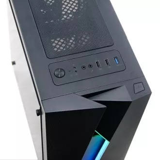 AEROCOOL tok Bolt Mini, Micro torony, 1x USB 3.0, 2x USB 2.0, 2x audio, tápegység nélkül AEROCOOL tok Bolt Mini, Micro torony, 1x USB 3.0, 2x USB 2.0, 2x audio, tápegység nélkül
