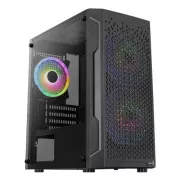 AEROCOOL MC G Trinity, Micro tower, 1x USB 3.0, 1x USB 2.0, 2x audio, tápegység nélkül
