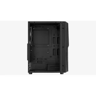 AEROCOOL Mecha tok, Mid tower, 2x USB 3.0, 2x audio, tápegység nélkül