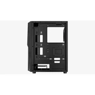 AEROCOOL Mecha tok, Mid tower, 2x USB 3.0, 2x audio, tápegység nélkül