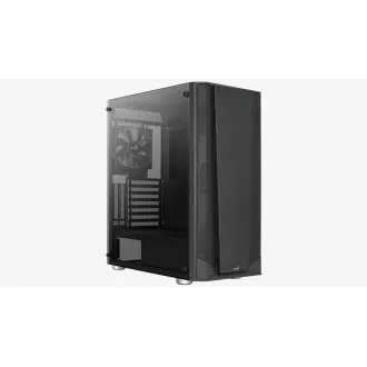 AEROCOOL Prism ház, Mid tower, 2x USB 3.0, 1x USB 2.0, 2x audio, tápegység nélkül