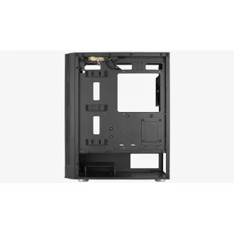 AEROCOOL Prism ház, Mid tower, 2x USB 3.0, 1x USB 2.0, 2x audio, tápegység nélkül