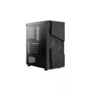 AEROCOOL tok Menace Saturn FRGB ML G, Mid tower, 2x USB 3.0, 2x audio, 1x 120mm-es FRGB ventilátor, tápegység nélkül