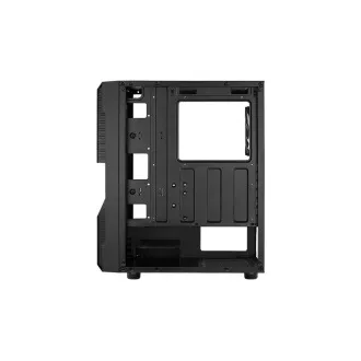AEROCOOL tok Menace Saturn FRGB ML G, Mid tower, 2x USB 3.0, 2x audio, 1x 120mm-es FRGB ventilátor, tápegység nélkül