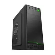 EUROCASE tok ML N6-500B, Midi Tower, 2x USB 3.0, 2x audio, tápegység nélkül