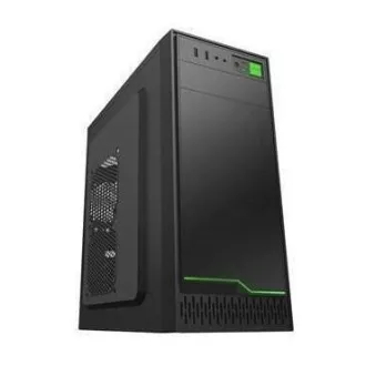 EUROCASE tok ML N6-500B, Midi Tower, 2x USB 3.0, 2x audio, tápegység nélkül