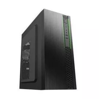 EUROCASE tok ML N6-550B, Midi Tower, 2x USB 3.0, 2x audio, tápegység nélkül