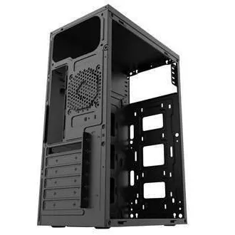 EUROCASE tok ML N6-550B, Midi Tower, 1xUSB-C, 2xUSB 3.0, 2x audio, tápegység nélkül