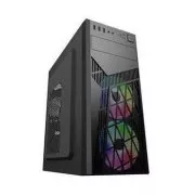 EUROCASE tok ML N6-560B, Midi Tower, 1xUSB-C, 2xUSB 3.0, 2x audió, tápegység nélkül