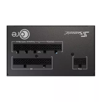 SEASONIC Core GX 650W, 120mm, teljesen moduláris, 80  Gold, ATX 3.1