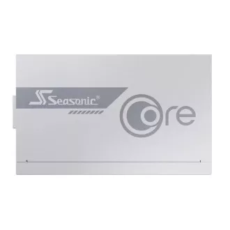 SEASONIC Core GX 650W Fehér, 120mm, teljesen moduláris, 80  Gold, ATX 3.1
