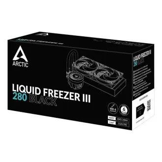 ARCTIC Liquid Freezer III 280, 2x140mm, AM5, LGA1851, fekete