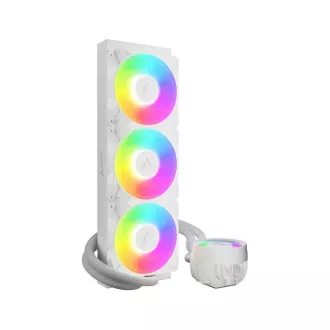 ARCTIC Liquid Freezer III 360 Pro ARGB vízhűtő, 3x120mm, AM5, LGA1851, fehér