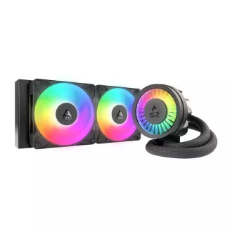 ARCTIC Liquid Freezer III 240 Pro ARGB vízhűtő, 2x120mm, AM5, LGA1851, fekete, fekete
