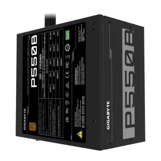 GIGABYTE P550B tápegység, 550W, 80plus bronz, 12 cm-es ventilátorral
