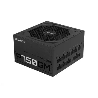 GIGABYTE tápegység P750GM, 750W, 80plus gold, moduláris, 120 mm-es ventilátorral GIGABYTE tápegység P750GM, 750W, 80plus gold, moduláris, 120 mm-es ventilátorral