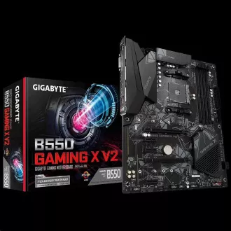 GIGABYTE MB Sc AM4 B550 GAMING X V2, AMD B550, 4xDDR4, 1xHDMI, 1xDVI, 1xHDMI, 1xDVI GIGABYTE MB Sc AM4 B550 GAMING X V2, AMD B550, 4xDDR4, 1xHDMI, 1xDVI, 1xHDMI, 1xDVI