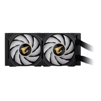 GIGABYTE AORUS WATERFORCE X 240 vízhűtő, 120 mm ARGB, LCD kijelző GIGABYTE AORUS WATERFORCE X 240 vízhűtő, 120 mm ARGB, LCD kijelző